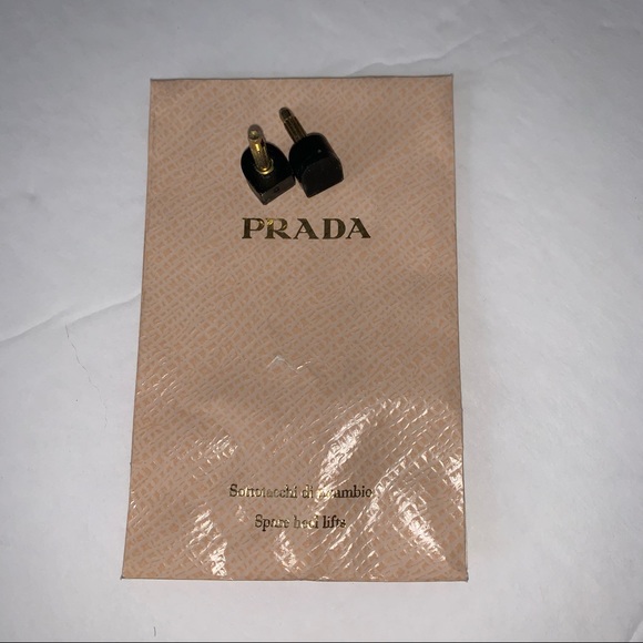 Prada Black Suede Leather Open Toe Calzature Donna Camoscio Basic Platforms 37.5 - Picture 10 of 10